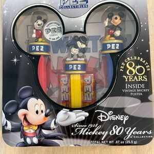 Disney PEZ Mickey Mouse Collectible Dispenser Set
